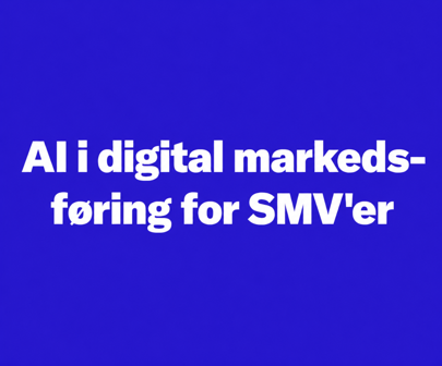 AI i markedsføring